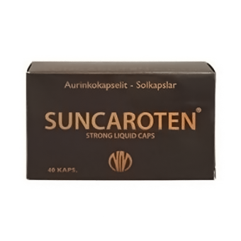 Natura Media SunCaroten Strong солнцезащитные капсулы N40