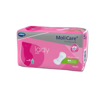 Molicare Pad Lady прокладки при недержании для женщин 2 капли N14