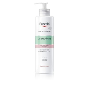 Eucerin Dermopure kolmekordse toimega puhastusgeel 400 ml