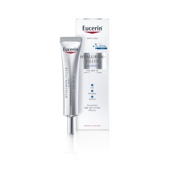 Eucerin Hyaluron-Filler + 3x Effect SPF 15 крем для области вокруг глаз 15 мл