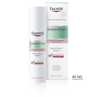 Eucerin Dermopure Triple Effect сыворотка для кожи склонной к акне 40 мл