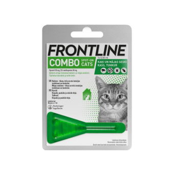 FRONTLINE COMBO CATS ТОЧЕЧНОЕ СРЕДСТВО ОТ ПАРАЗИТОВ ДЛЯ КОШЕК 100MG+120MG/ML 0.5