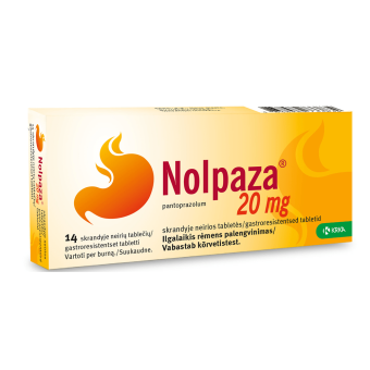 NOLPAZA GASTRORESISTENTSED TBL 20MG N14