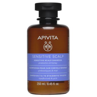 Apivita Sensitive Scalp Prebiotics & Honey шампунь 250 мл