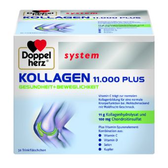 Doppelherz System Kollagen 11.000 Plus suuk.lahus.amp N30