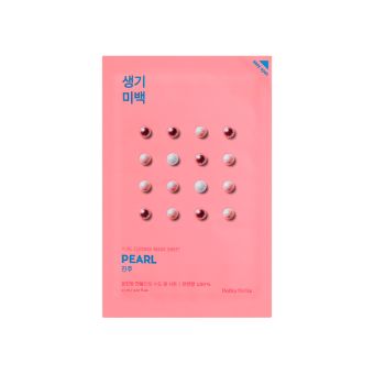 Holika Holika Pure Essence Mask Sheet - Pearl тканевая маска для лица с ягодами асаи 20 мл