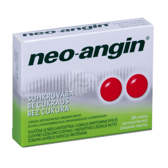 NEO-ANGIN SUHKRUVABA LOSENG 0,6MG+1,2MG+5,72MG N24