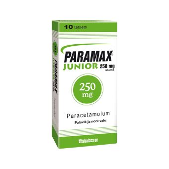 PARAMAX JUNIOR TBL 250MG N10