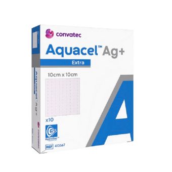 Aquacel Extra AG бинт для ухода за ранами 10x10 cm N1