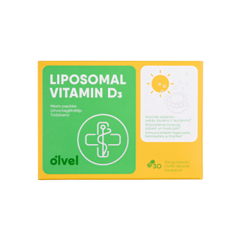 Olvel Liposoomne Vitamiin D3 4000IU kapslid N30