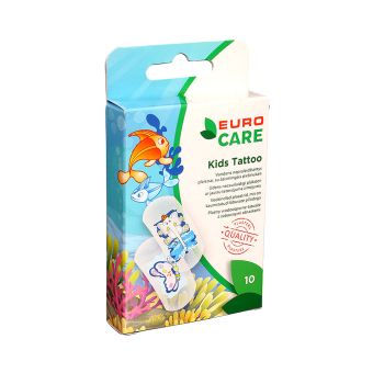 Eurocare Kids Tattoo комплект пластырей 25 x 27 mm N10