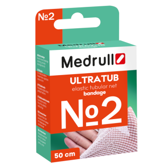 Medrull Ultratub Nr. 2 эластичный сетчатый бинт 50 cm N1