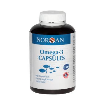 Norsan Omega-3 kapslid kalaõliga N120