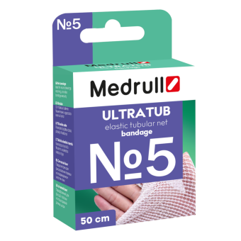 Medrull Ultratub Nr. 5 эластичный сетчатый бинт 50 cm N1