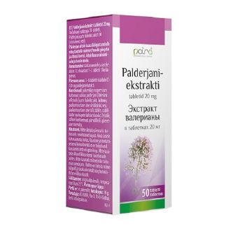 Paira Palderjaniekstrakti tbl 20mg N50