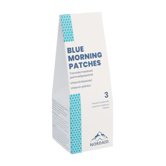 Nordaid Blue Morning transdermaalsed pohmelliplaastrid N3