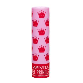 Apivita Bee Princess Apricot & Honey huulepalsam lastele 4.4 g