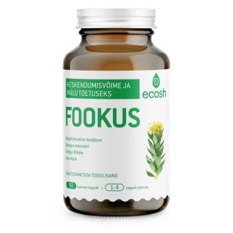 Ecosh Fookus для поддержки концентрации и памяти N90