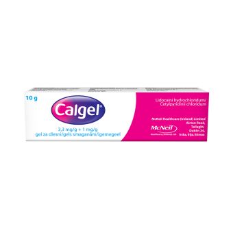 CALGEL ГЕЛЬ ДЛЯ ДЁСЕН 3.3MG+1MG/G, 10 g 10 г