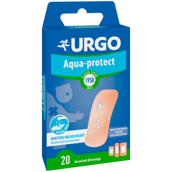 Urgo Aqua-Protect водостойкий пластырь, 3 размера N20