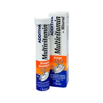 Additiva Мультивитамин + минералы - растворимые таблетки со вкусом апельсина  N20