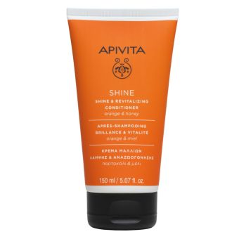 Apivita Shine And Revitalizing juuksepalsam apelsiniga 150 ml