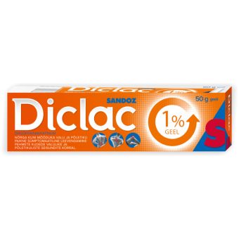 DICLAC 1% GEEL 10MG N1 50 g