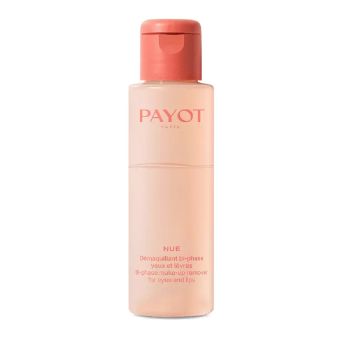 Payot Nue Bi-phase Cleansing Lotion нежное средство для снятия макияжа с глаз и губ 100 мл