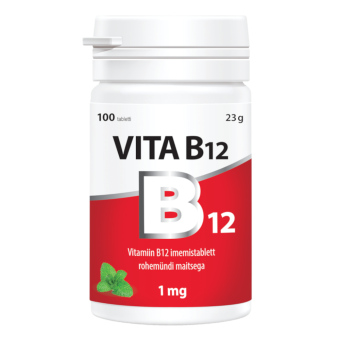 Vita B12 сосательные витамины 1000MCG N100