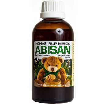 Abisan köhasiirup meega 200 ml