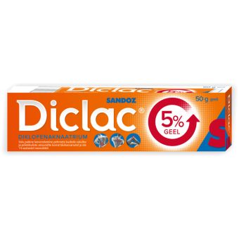 DICLAC 5% GEEL 50MG 50 g