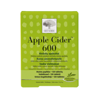 New Nordic Apple Cider tabletid 600mg N120