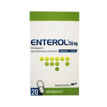 ENTEROL KÕVAKAPSEL 250MG N20