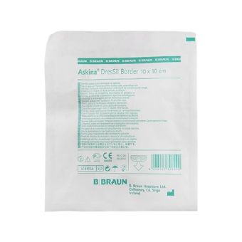 B.Braun Askina DresSil Border haavaside 10x10cm N1