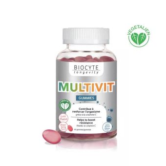 Biocyte Multivitamiini kummikommid N60