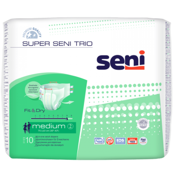 Seni Super Trio Medium mähkmed 3000ml N10