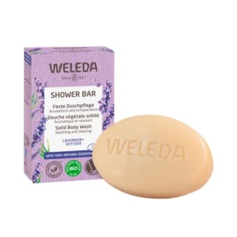 Weleda tahke dušiseep lavendel+vetiver 75 ml