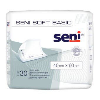 Seni Soft Basic пелёнки 40x60cm 350ml N30