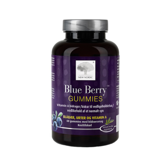 New Nordic Blue Berry Gummies kummikommid N60