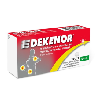 DEKENOR ÕHUK. POLÜM.KAT. TBL 25MG N10