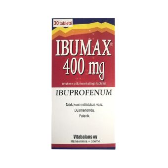 IBUMAX KAETUD TABLETT 400MG N30