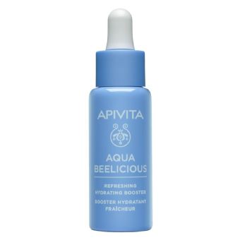 Apivita Aqua Beelicious Refreshing Hydrating Booster увлажняющая и освежающая сыворотка для лица 30 мл