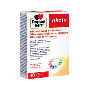 Doppelherz Aktiv diabeetikute vitamiinid tabletid N30