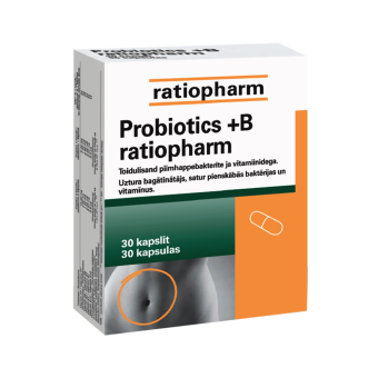 Probiotics +B Ratiopharm kapslid N30