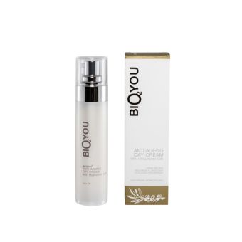 Bio2You Natural Anti-Ageing Day Cream with Hyaluronic acid антивозрастной дневной крем с гиалуроновой кислотой 50 мл