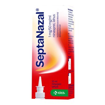 SEPTANAZAL СПРЕЙ ДЛЯ НОСА ДЛЯ ВЗРОСЛЫХ 1MG+50MG/ML 10 мл