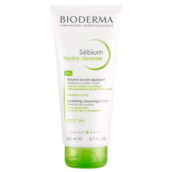 Bioderma Sebium Hydra puhastuspiim näole 200 ml