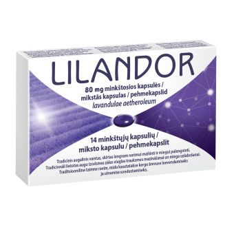 LILANDOR PEHMEKAPSEL 80MG N14