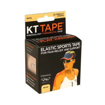 KT Tape Original бежевый кинезиологический тейп N20