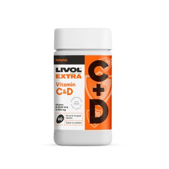 Livol Extra C+D vitamiinid N60